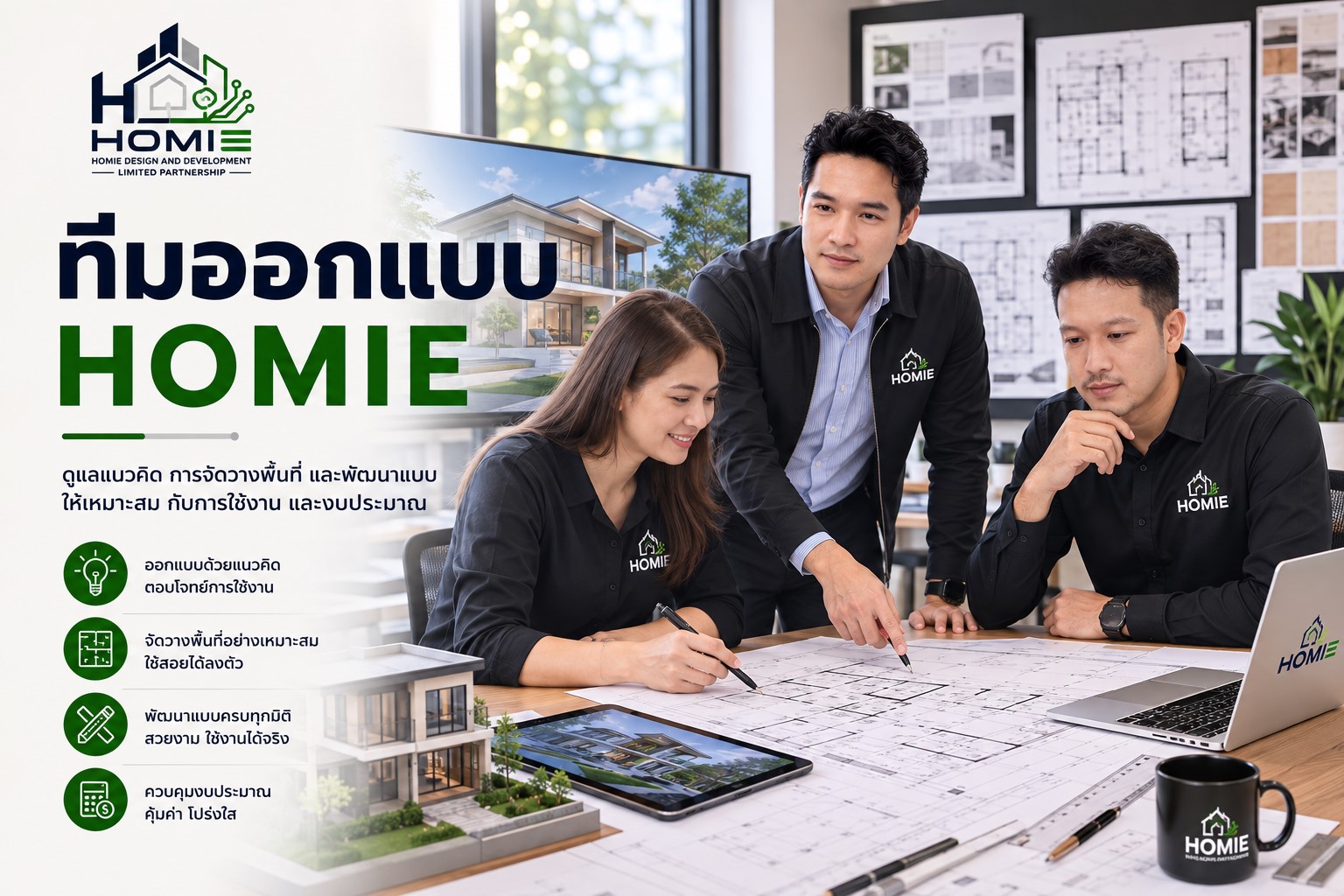 ทีมออกแบบ HOMIE