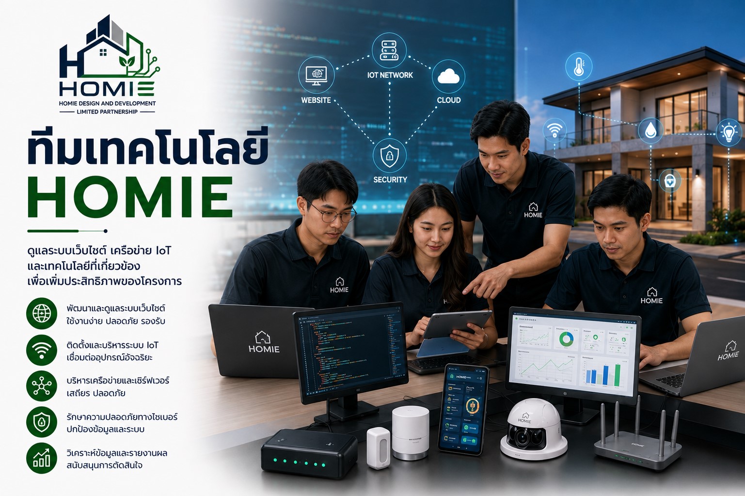 ทีมเทคโนโลยี HOMIE